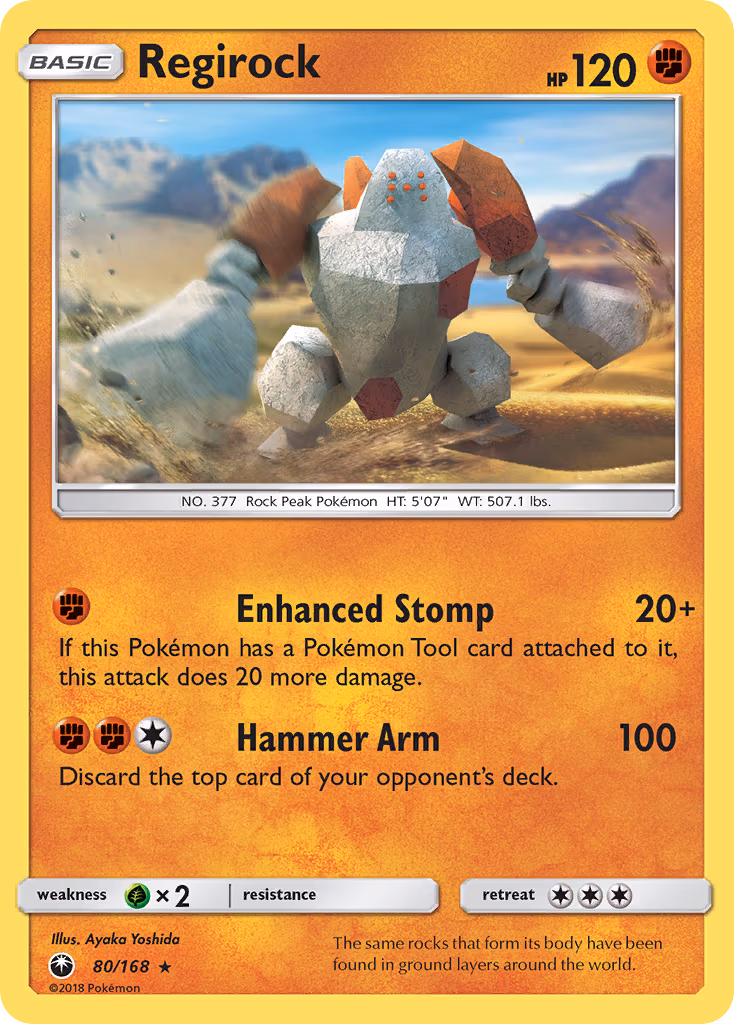 Regirock - Rare (80/168)