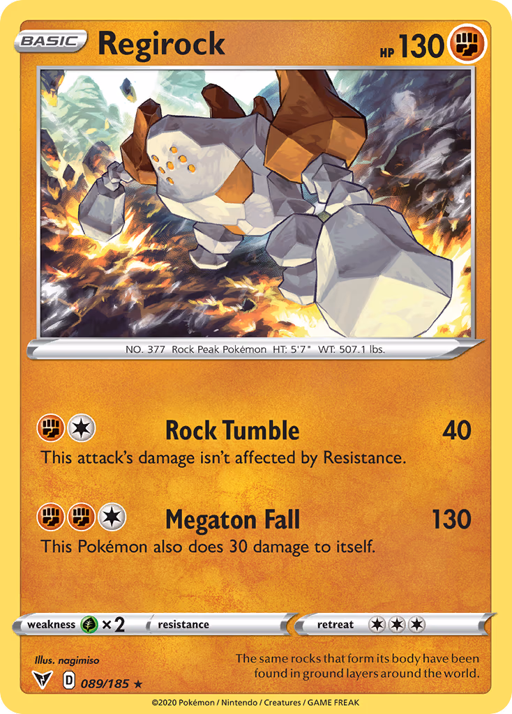 Regirock - Holo Rare (089/185)