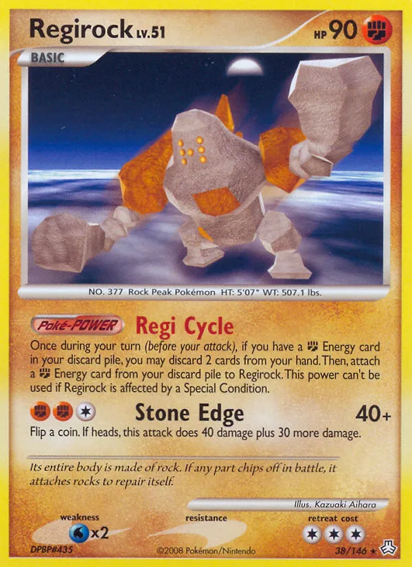 Regirock - Rare (38/146)