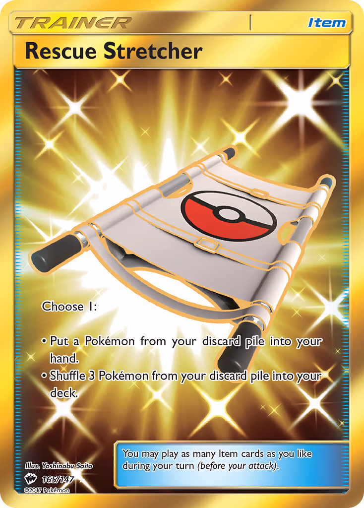 Rescue Stretcher - Secret Rare (165/147)