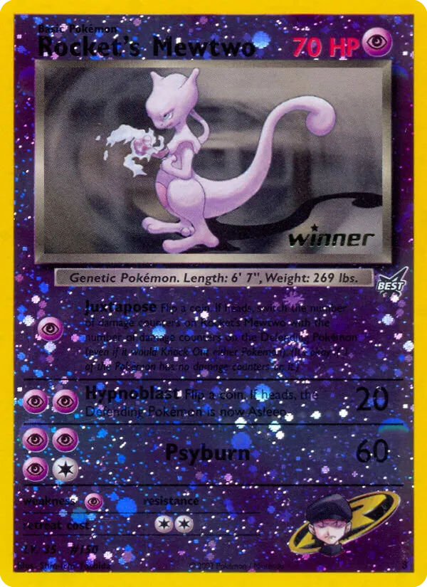 Rocket's Mewtwo - 8 [Winner]
