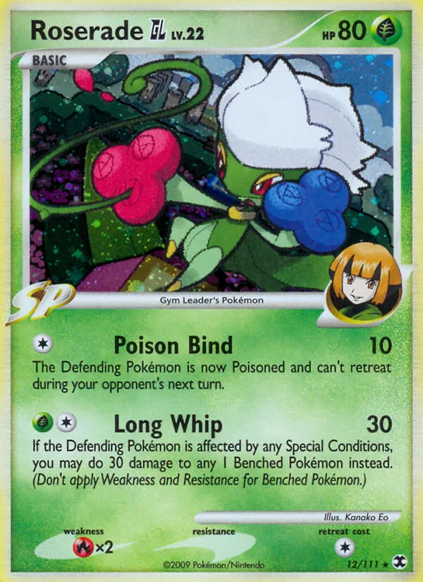 Roserade GL - Holo Rare (12/111)