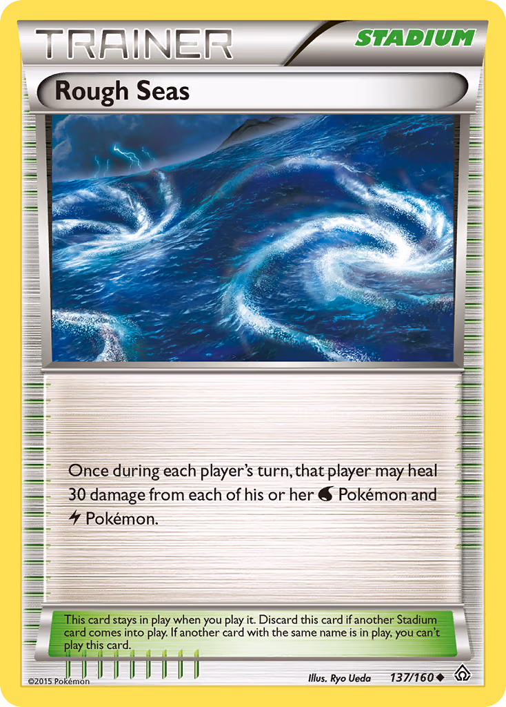 Rough Seas - Uncommon (137/160)