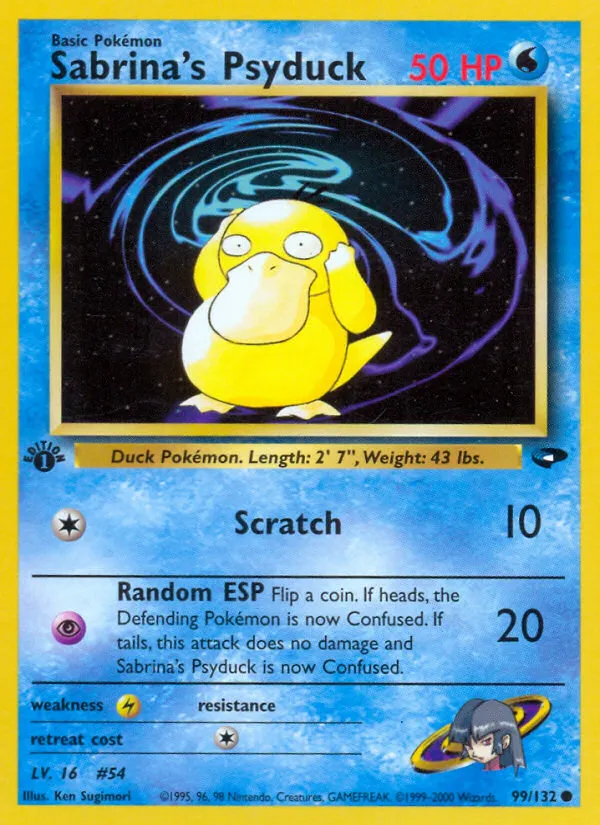 Sabrina's Psyduck - Common (099/132)