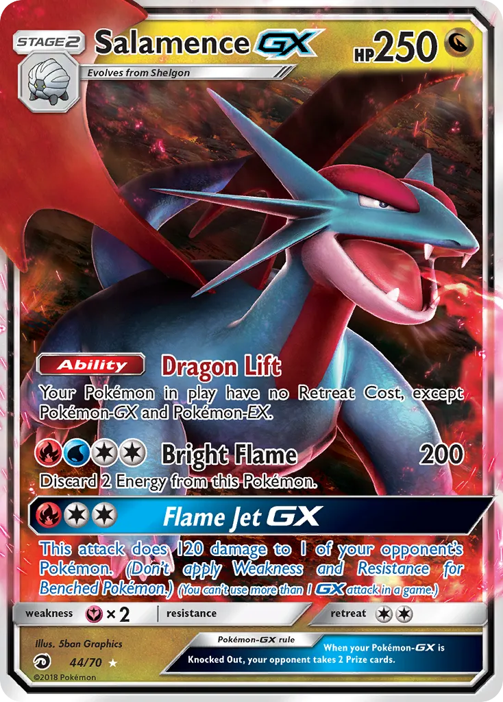 Salamence GX - Ultra Rare (44/70)