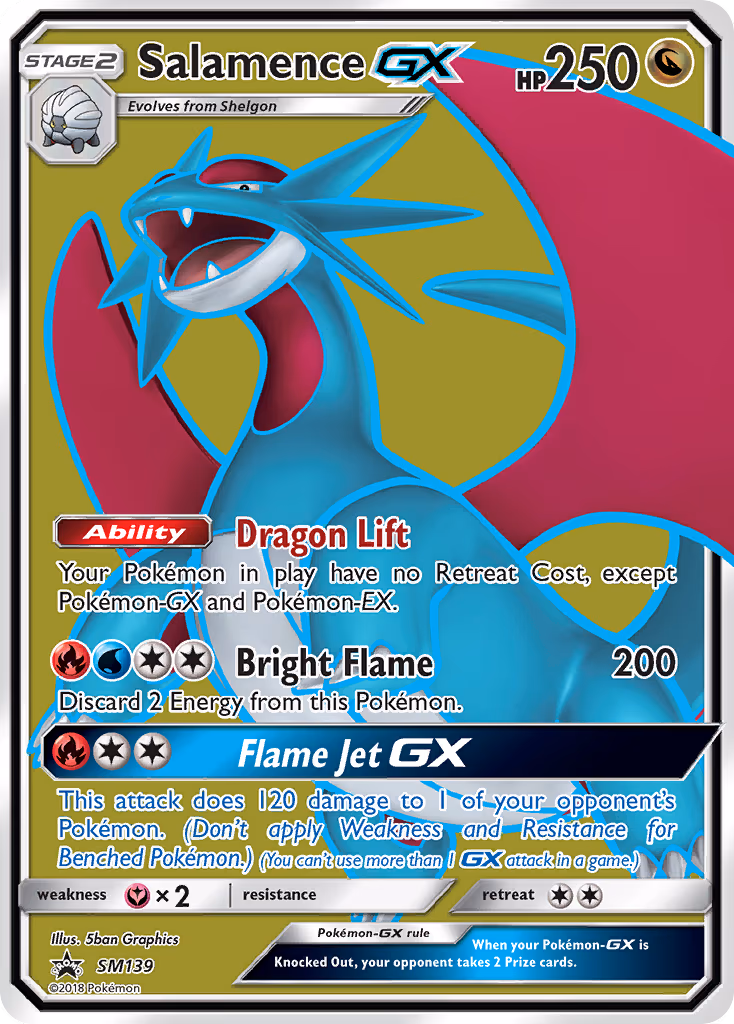 Salamence GX - Promo (SM139)