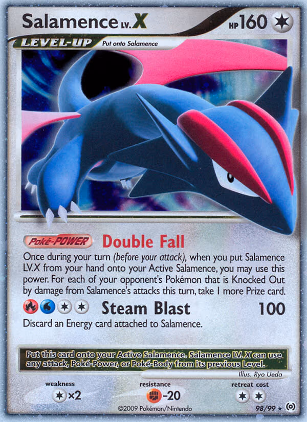 Salamence Lv.X - Ultra Rare (98/99)