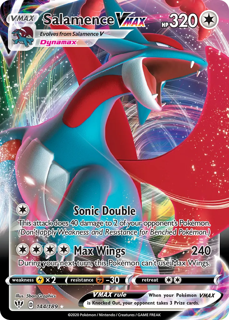 Salamence VMAX - Ultra Rare (144/189)