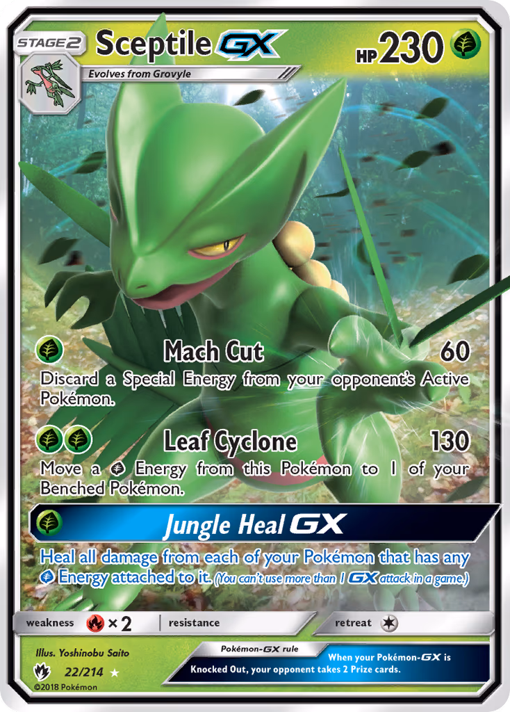 Sceptile GX - Ultra Rare (22/214)