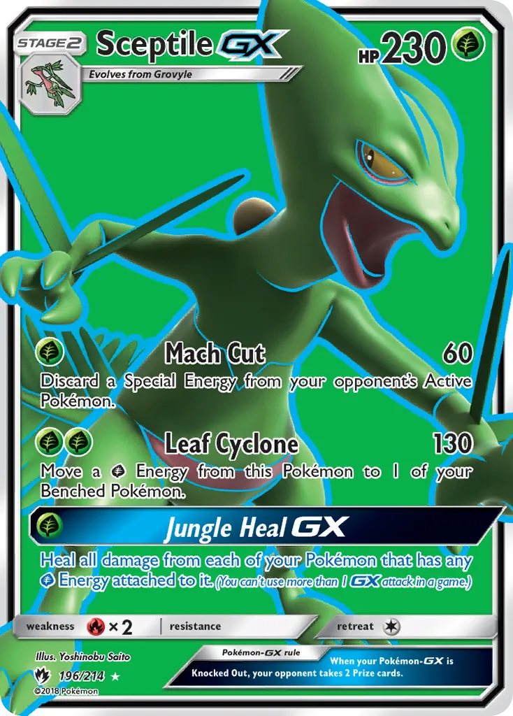 Sceptile GX - Ultra Rare (196/214)