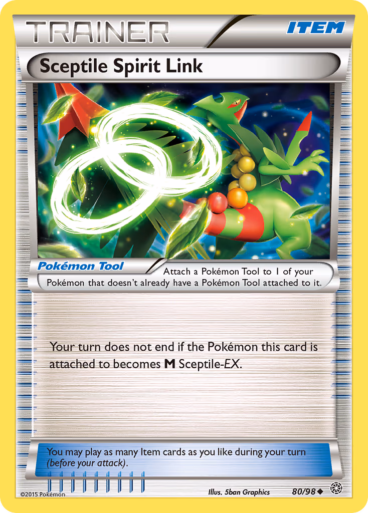 Sceptile Spirit Link - Uncommon (80/98)
