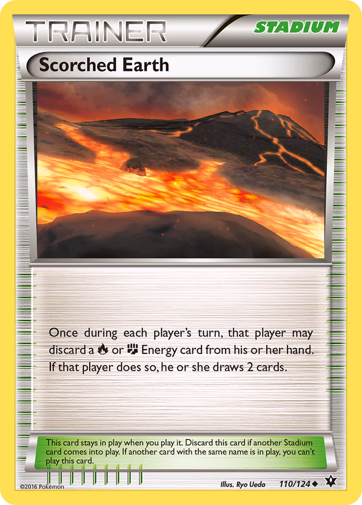 Scorched Earth - Uncommon (110/124)