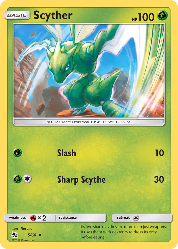 Scyther - Uncommon (5/68)