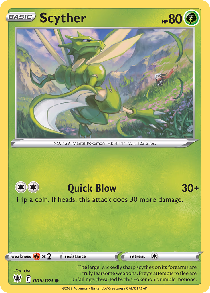 Scyther - Common (005/189)