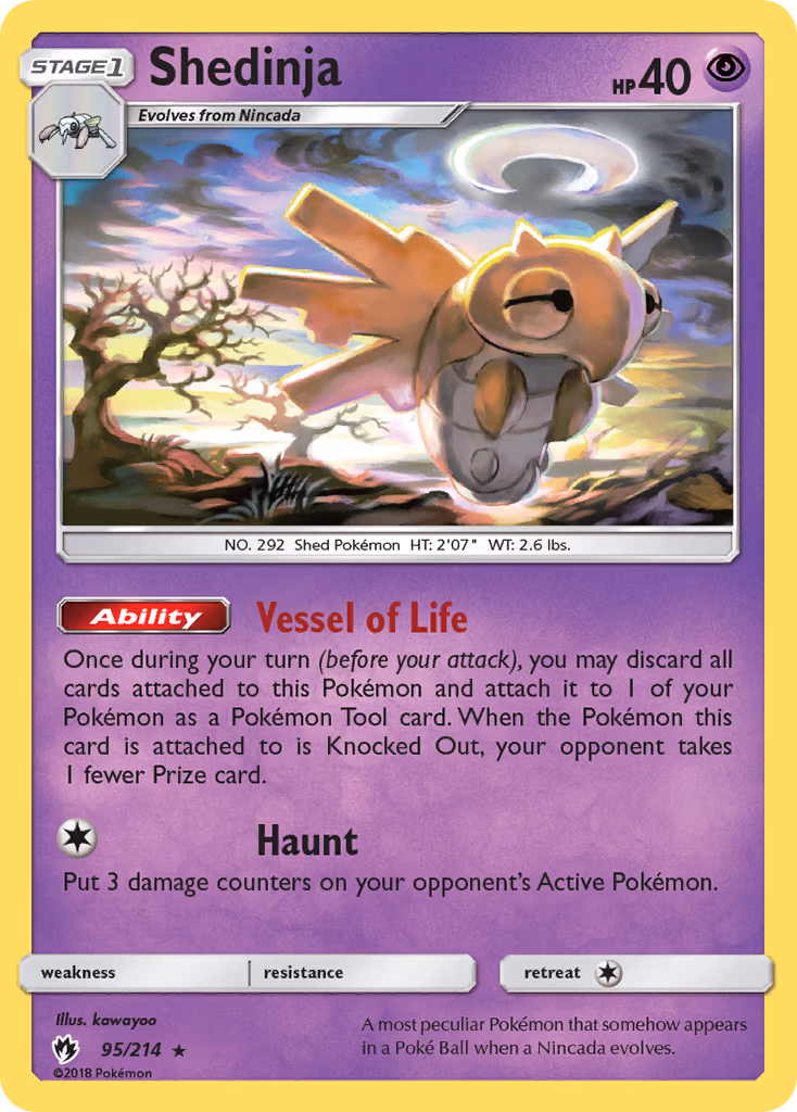 Shedinja - Rare (95/214)