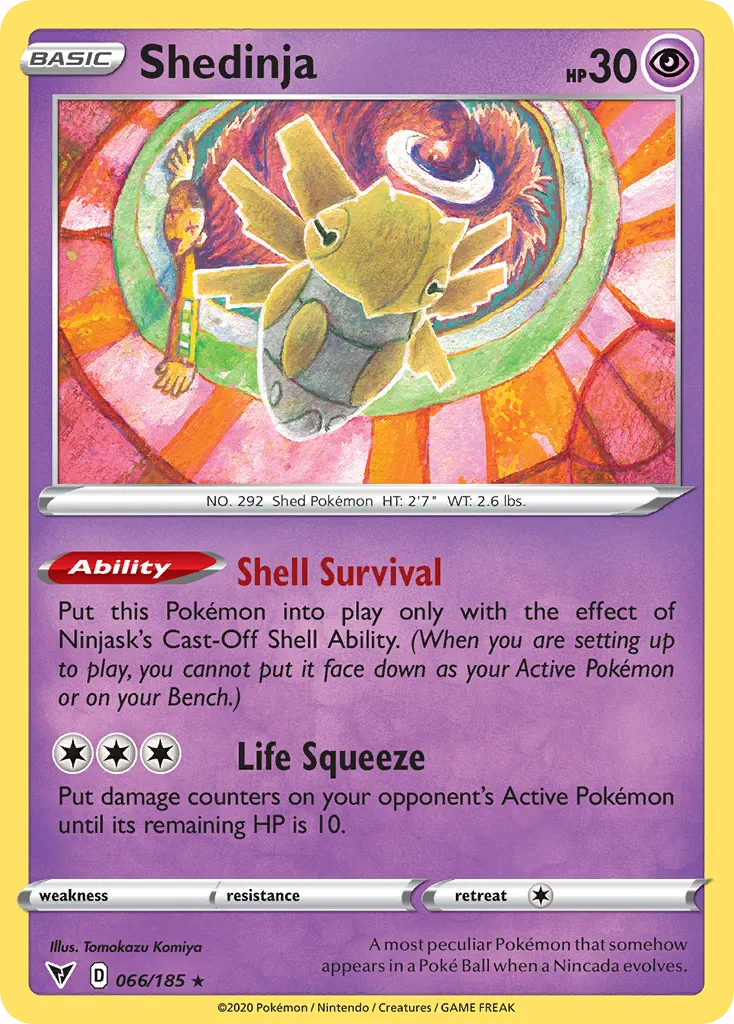 Shedinja - Rare (066/185)