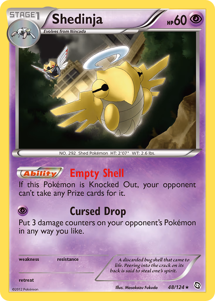Shedinja - Rare (48/124)