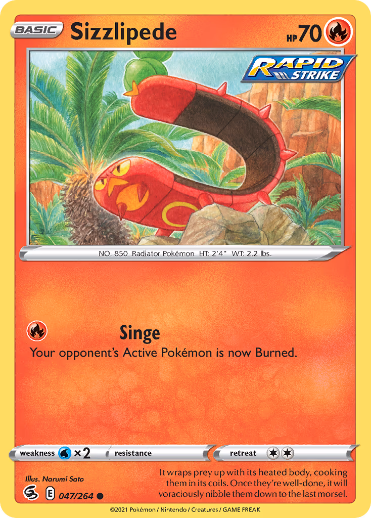 Sizzlipede