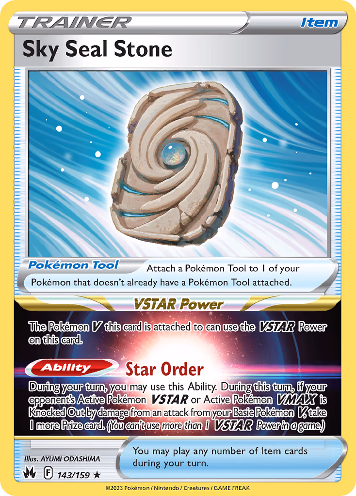Sky Seal Stone - Holo Rare (143/159)