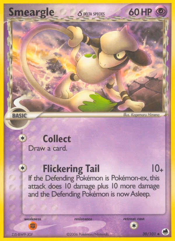 Smeargle (Delta Species) - Uncommon (39/101)