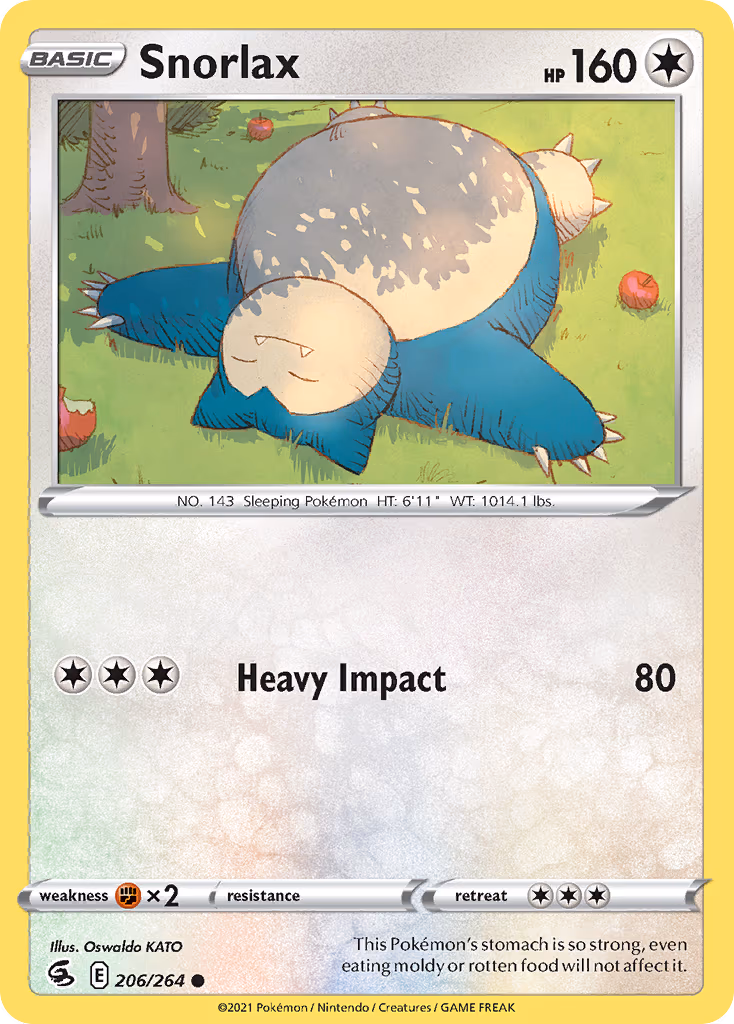 Snorlax - Common (206/264)