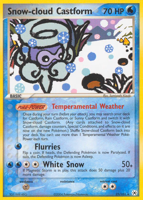 Snow-cloud Castform