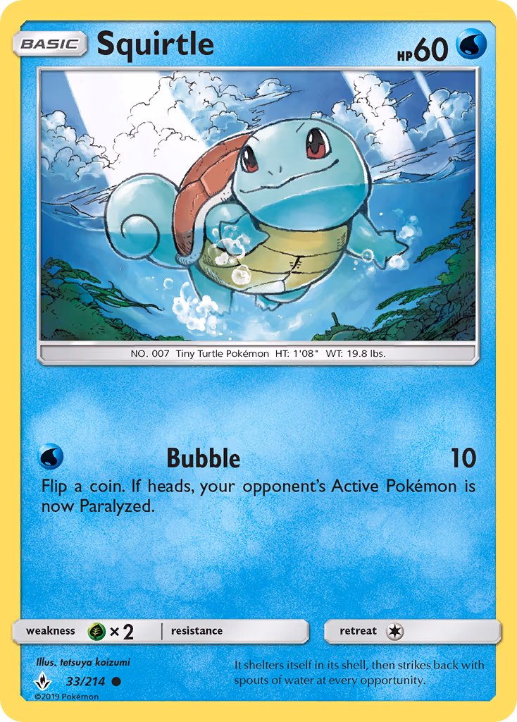 Squirtle - Common (33/214)