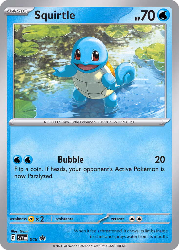 Squirtle - Promo (048)