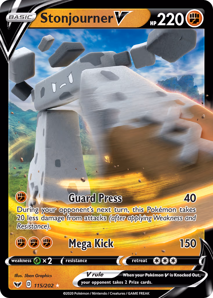 Stonjourner V - Ultra Rare (115/202)