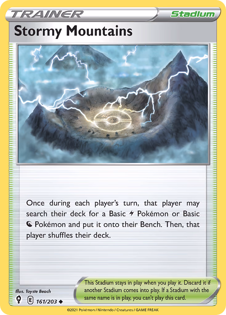 Stormy Mountains - Uncommon (161/203)