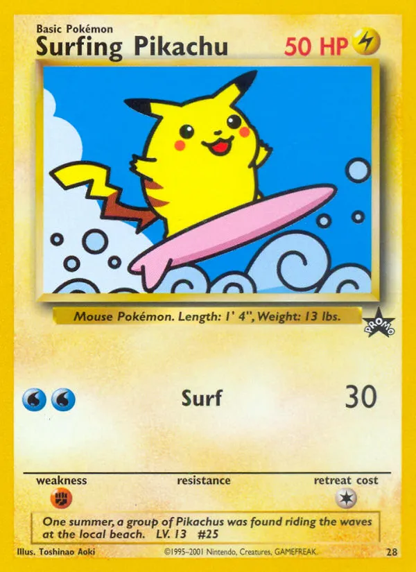 Surfing Pikachu - Promo (28/53)