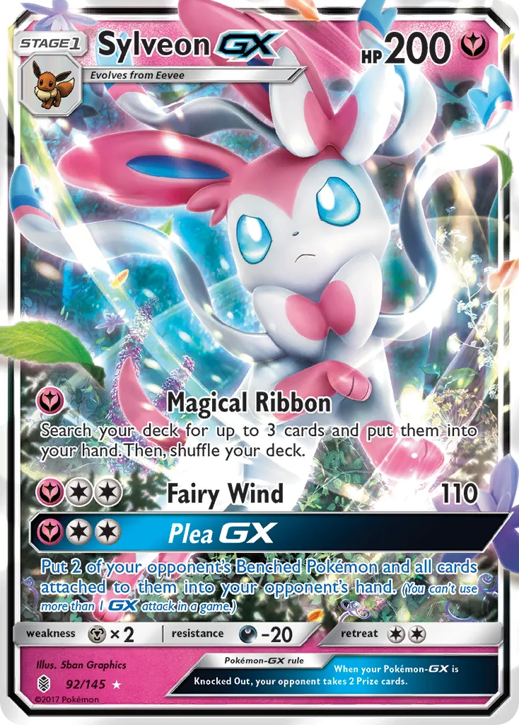Sylveon GX - Ultra Rare (92/145)