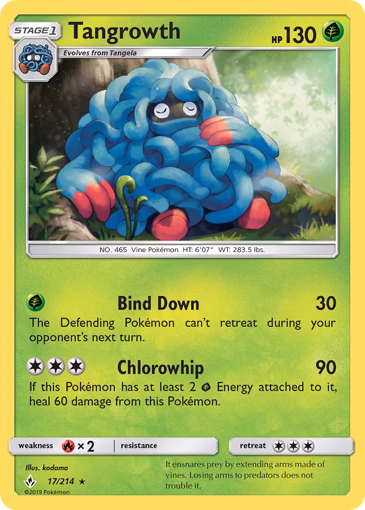 Tangrowth - Rare (17/214)