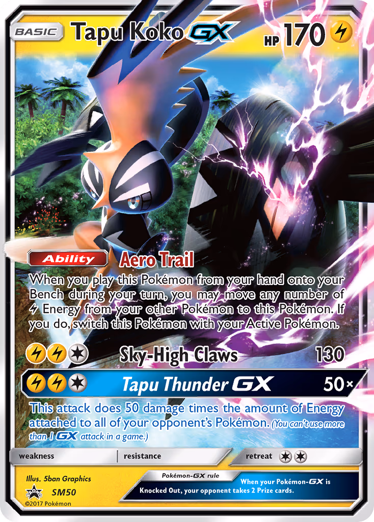 Tapu Koko GX - Promo (SM50)