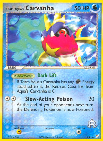Team Aqua's Carvanha