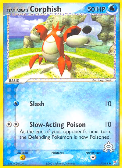 Team Aqua's Corphish