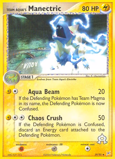 Team Aqua's Manectric