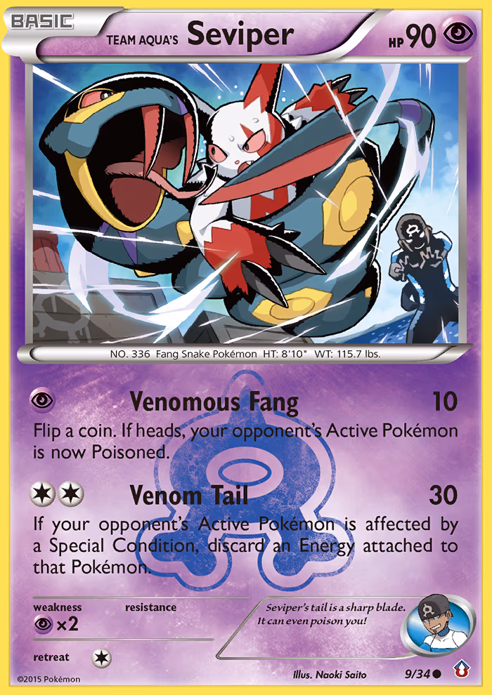 Team Aqua's Seviper