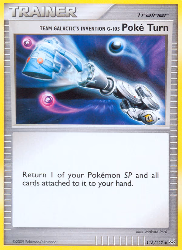Team Galactic's Invention G-105 Poke Turn - Uncommon (118/127)