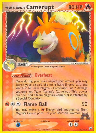 Team Magma's Camerupt