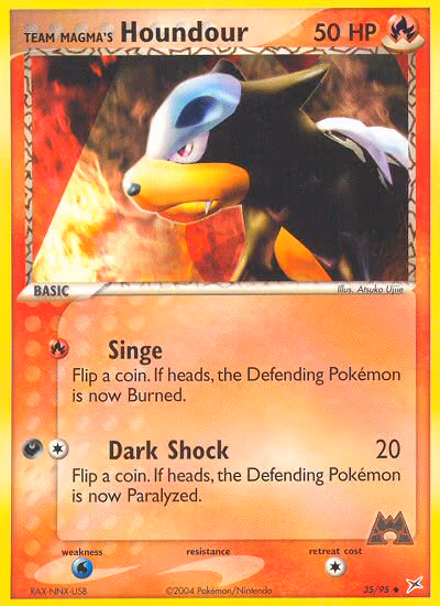 Team Magma's Houndour