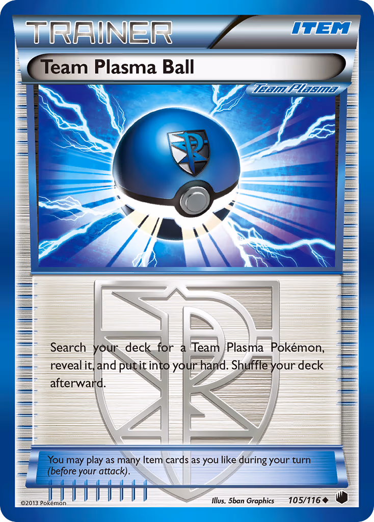 Team Plasma Ball (Team Plasma) - Uncommon (105/116)