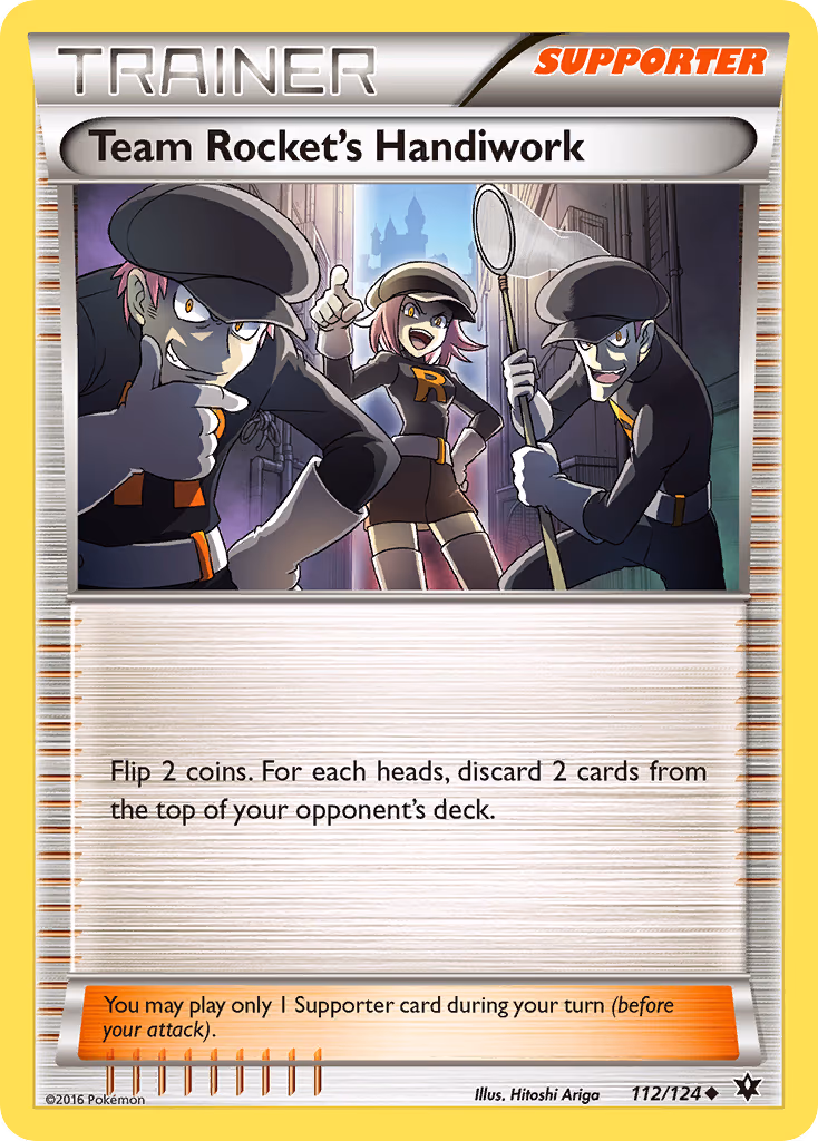 Team Rocket's Handiwork - Uncommon (112/124)