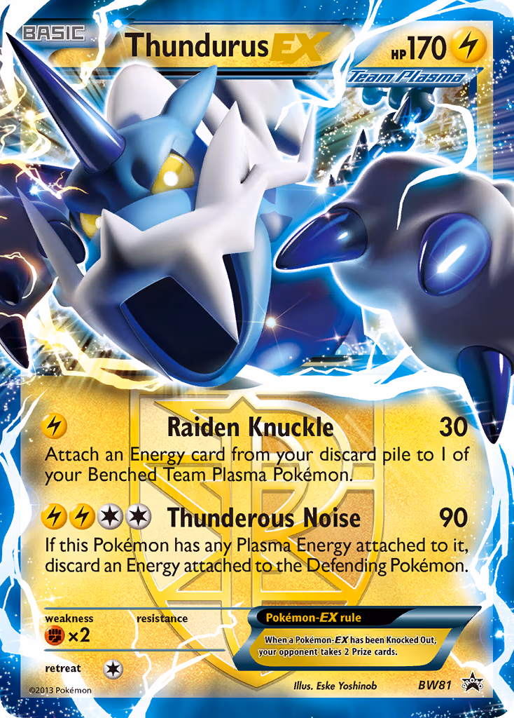 Thundurus EX (Team Plasma)