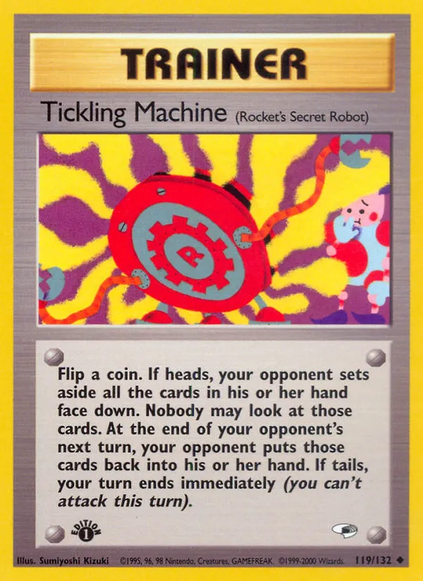 Tickling Machine - Uncommon (119/132)