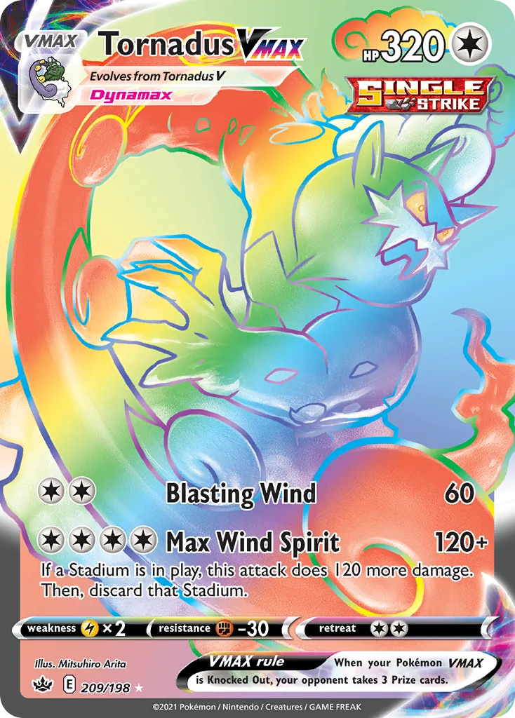 Tornadus VMAX - Secret Rare (209/198)