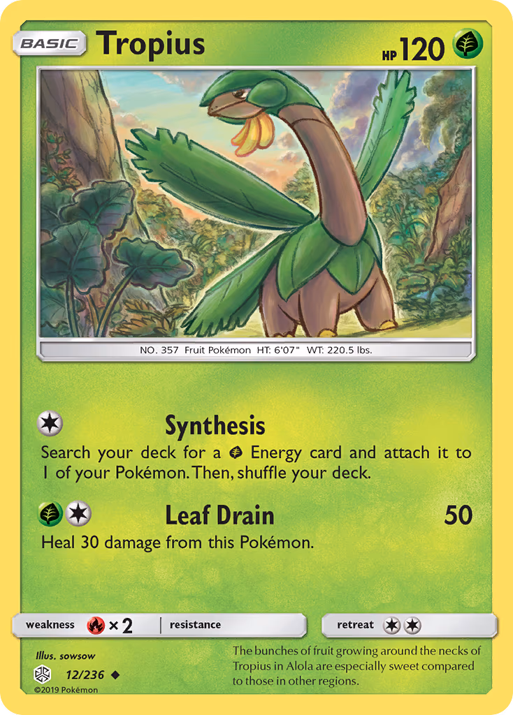 Tropius - Uncommon (12/236)