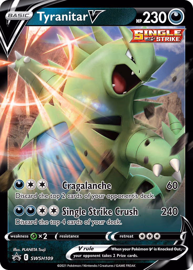 Tyranitar V - Promo (SWSH109)