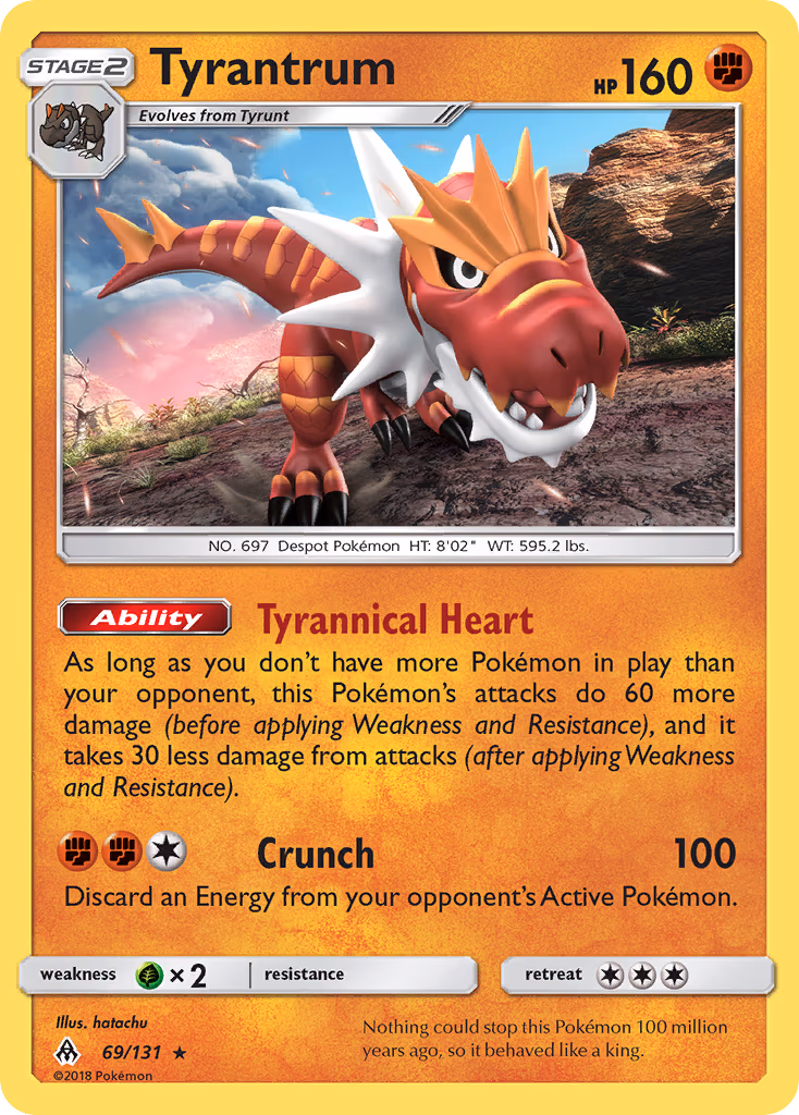 Tyrantrum - Holo Rare (69/131)