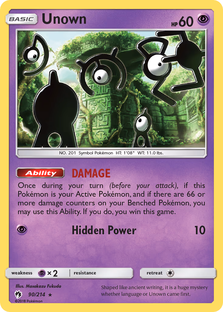 Unown - Rare (90/214)